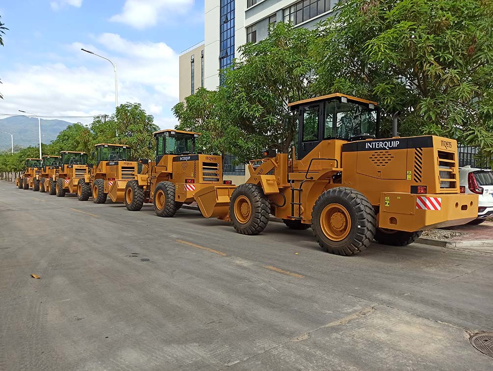 3 cubic wheel loader