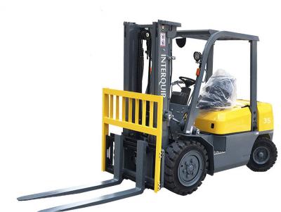 forklift with bale clamp