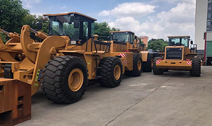 Interquip Wheel Loader and Forklift Loader Sent to Africa